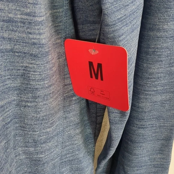 NWT Avalanche Outdoor Supply Company Men's 1/4 Zip Pullover Blue Size Medium - Picture 4 of 10